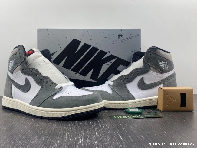 Official Maikesneakers Washed 1 Black Retro OG DZ5485-051 High Jordan 0812